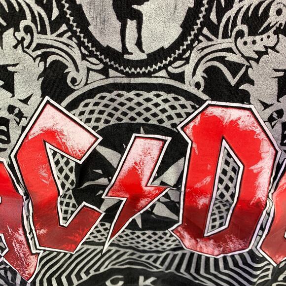 ACDC Black Ice Rockas Jam Shirt Band Tee Medium - Picture 4 of 7